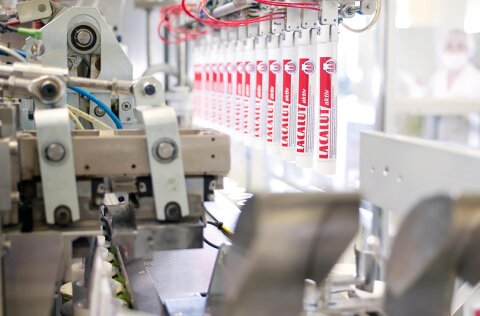 Lacalut Produktion